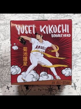 Los Angeles Angels Yusei Kikuchi Bobblehead 2026 SGA New In Box